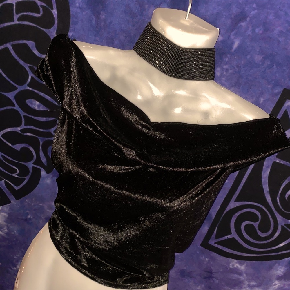 Vintage velour top